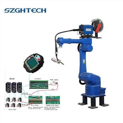 Close cooperation and seamless connection: the robot and welding machine are all self-developed products of szgh, and the functions can be customized according to special needs