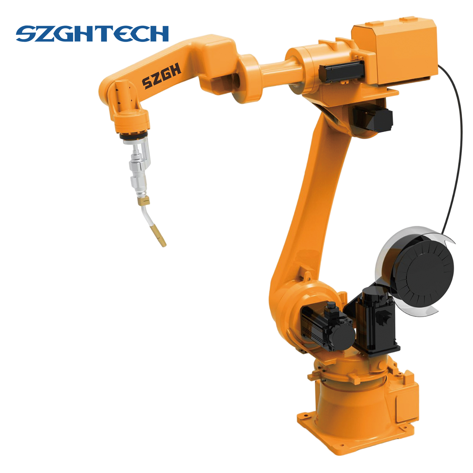 Six aixs welding robot arm mig mag welding robot 2100mm length high quality
