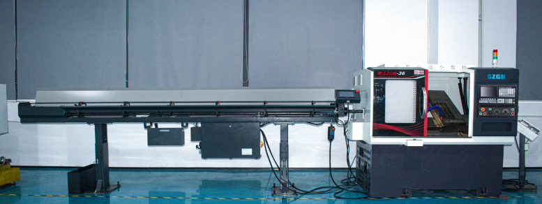 What is automatic feeding of lathe?